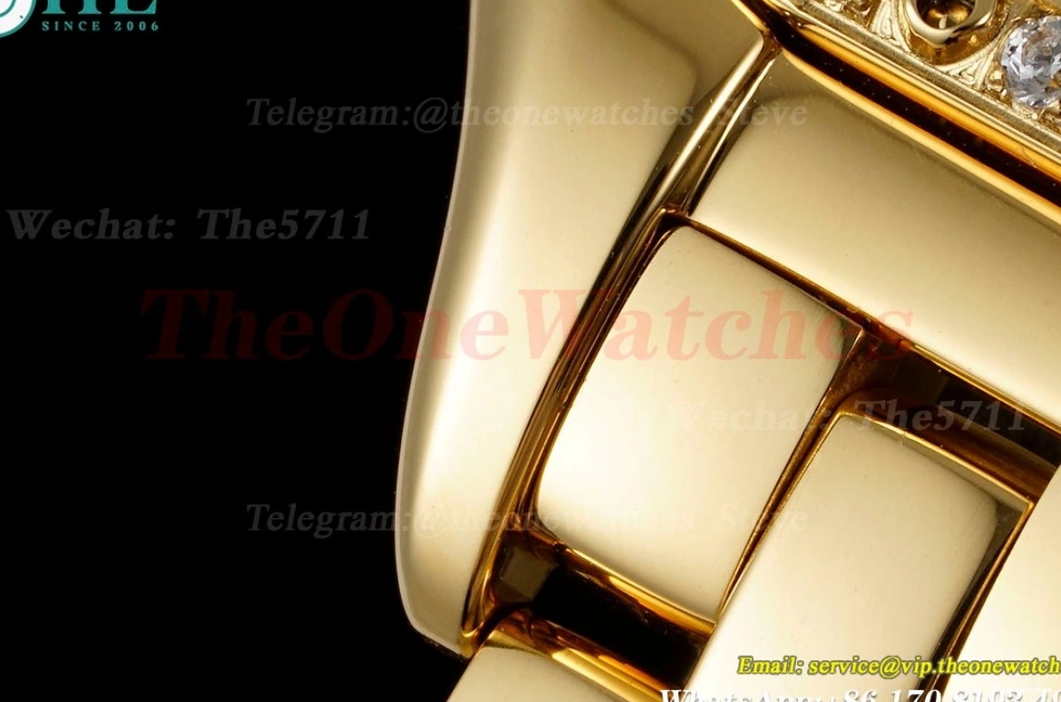 27mm Panthere YG Dial De Mop Secrete AF Quartz Dia YG Ladies 0101